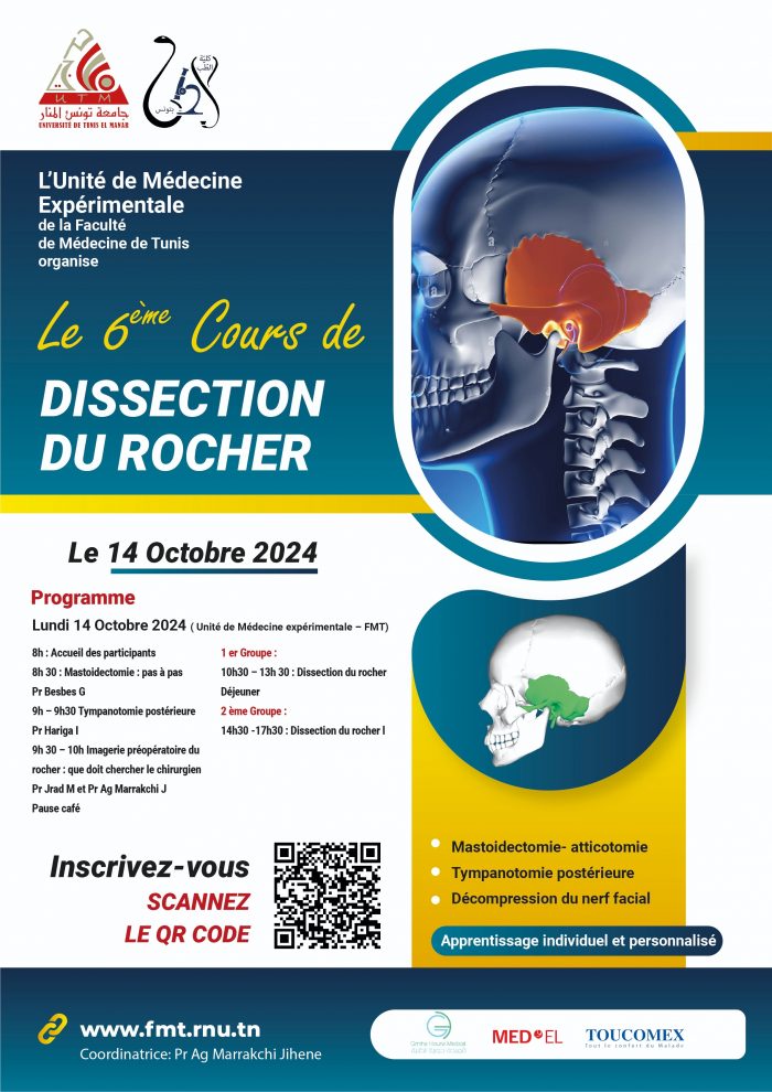 Le 6ème Cours de DISSECTION DU ROCHER - FMT